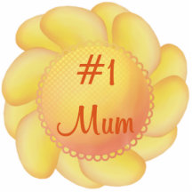 #1 Mum (yellow flower) Photo Cut Out