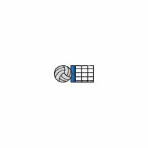 1" Volleyball Embroidered Shirt