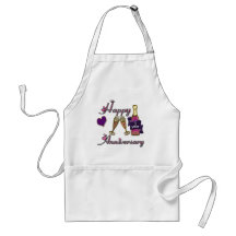 1st. Anniversary Aprons
