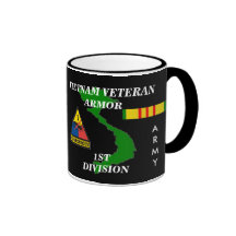 1st Armour Vietnam Coffee Mug 1/b