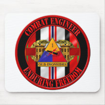 1st Armoured Division Afghan Veteran Mouse Pad