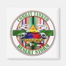 1st Armoured Division Desert Storm 19K Tanker Magnet