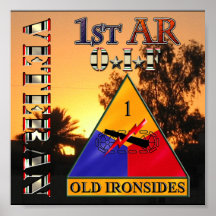 1st Armoured Division OIF Veteran Poster