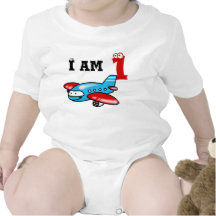 1st birthday boy gift ( aeroplane ) bodysuit