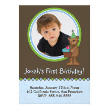 1st Birthday Invitations