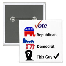 2008 Elections Pins
