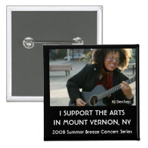 2008 Summer Breeze Concert Series Pinback Button