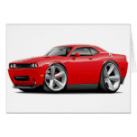 2009-11 Challenger RT Red Car Card