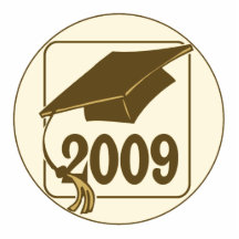 2009 Graduation Hat Design Cut Out