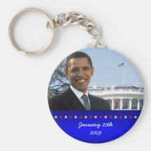 2009 Obama Inauguration Key Ring Key Chain