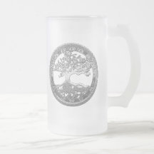 [200] Celtic Tree of Life [Silver] Mug