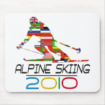 2010: Alpine Skiing Mouse Mats