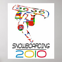 2010: Snowboarding Poster