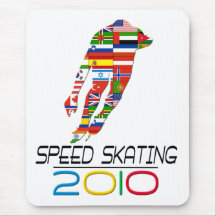 2010: Speed Skating Mouse Mat