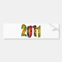 2011 BUMPER STICKER