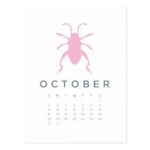 2011 calendar - Oct Postcards