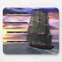 2011 CalendarSunrise Mousepads