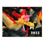 2012 Calendar Dragon Postcard