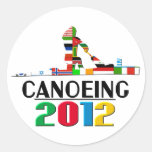 2012: Canoeing Stickers