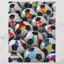 2012 European Soccer Championship Custom Flyer