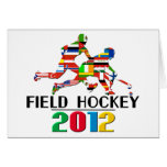 2012: Field Hockey Greeting Card