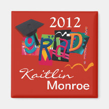 2012 Graduate - GradGear by Cheryl Daniels Refrigerator Magnet