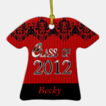 2012 Graduation Cute Sweater Shirt Ornament