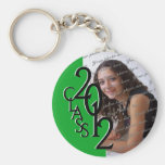 2012 Graduation Keepsake Green Key Chain