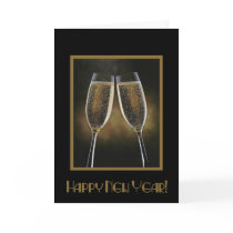 2012 New Year Champagne Card