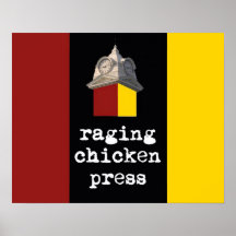 2012 Raging Chicken Press design poster