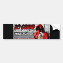 20 Grand Bumper Sticker