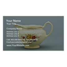 20th century creamer, Canada  flowers Business Card Templates