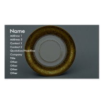 20th century saucer, Bavaria, Germany Business Card Templates