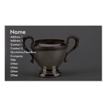 20th century silver plated sugar bowl, Canada Business Card Template