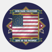 20th Maine Sticker
