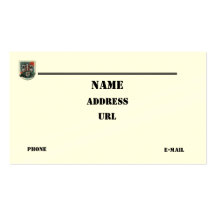 20th special forces group vets flash business Card