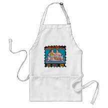 20th Wedding Anniversary Apron