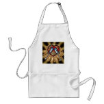 20th wedding anniversary square apron