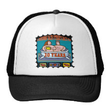 20th Wedding Anniversary Trucker Hat