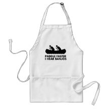 $21.95 Paddle Faster Apron