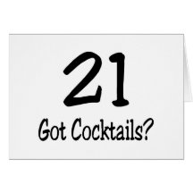 21 Got Cocktails Cards
