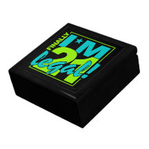 21 & LEGAL jewellery / gift box