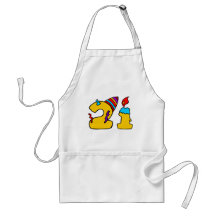 21st Birthday Aprons