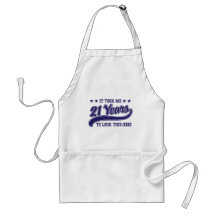 21st Birthday Aprons