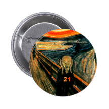 21st Birthday Button