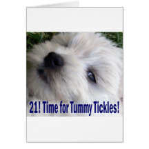 21st Birthday Card