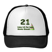 21st Birthday Fak I.D. Hat