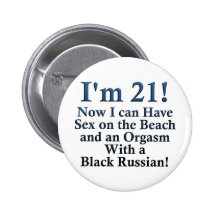 21st Birthday Gifts Button