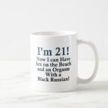 21st Birthday Gifts Coffee Mugs