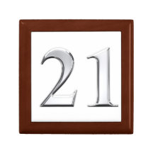 21st Birthday Jewelry Boxes